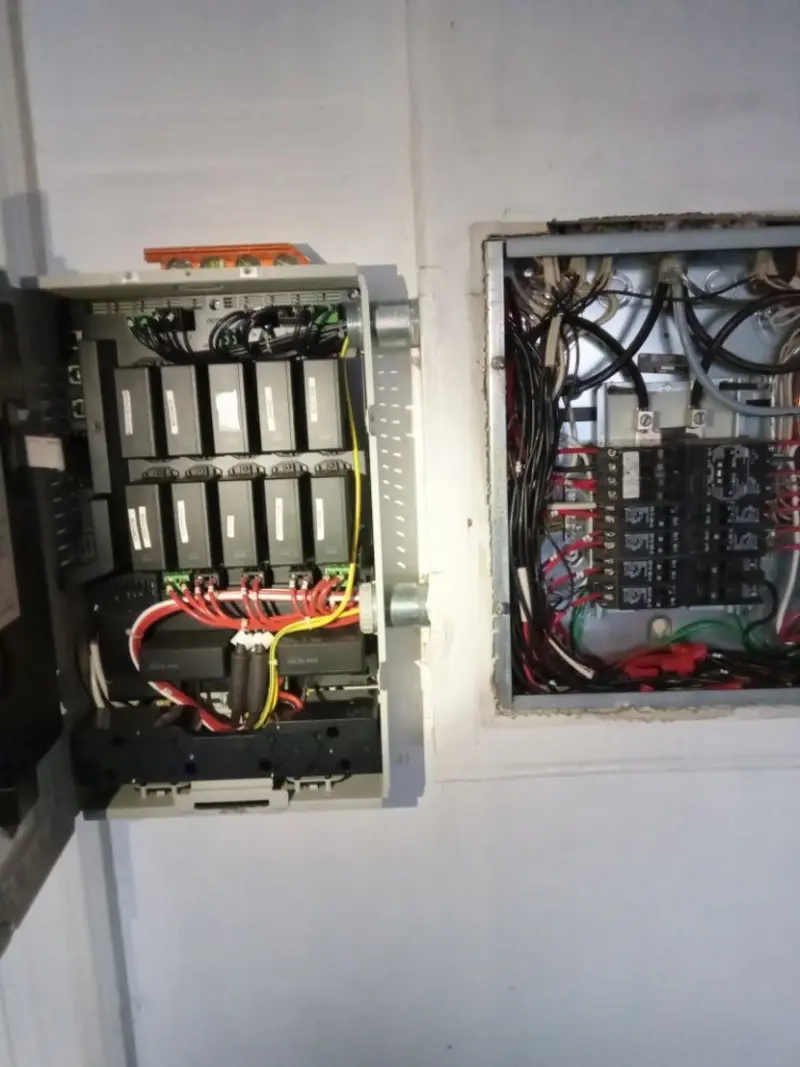 Electrical panel upgrade completed for Indoor Lighting Installation in Holmes Beach
